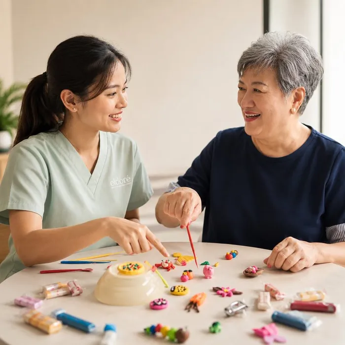 Eldoré caregiver consultation session
